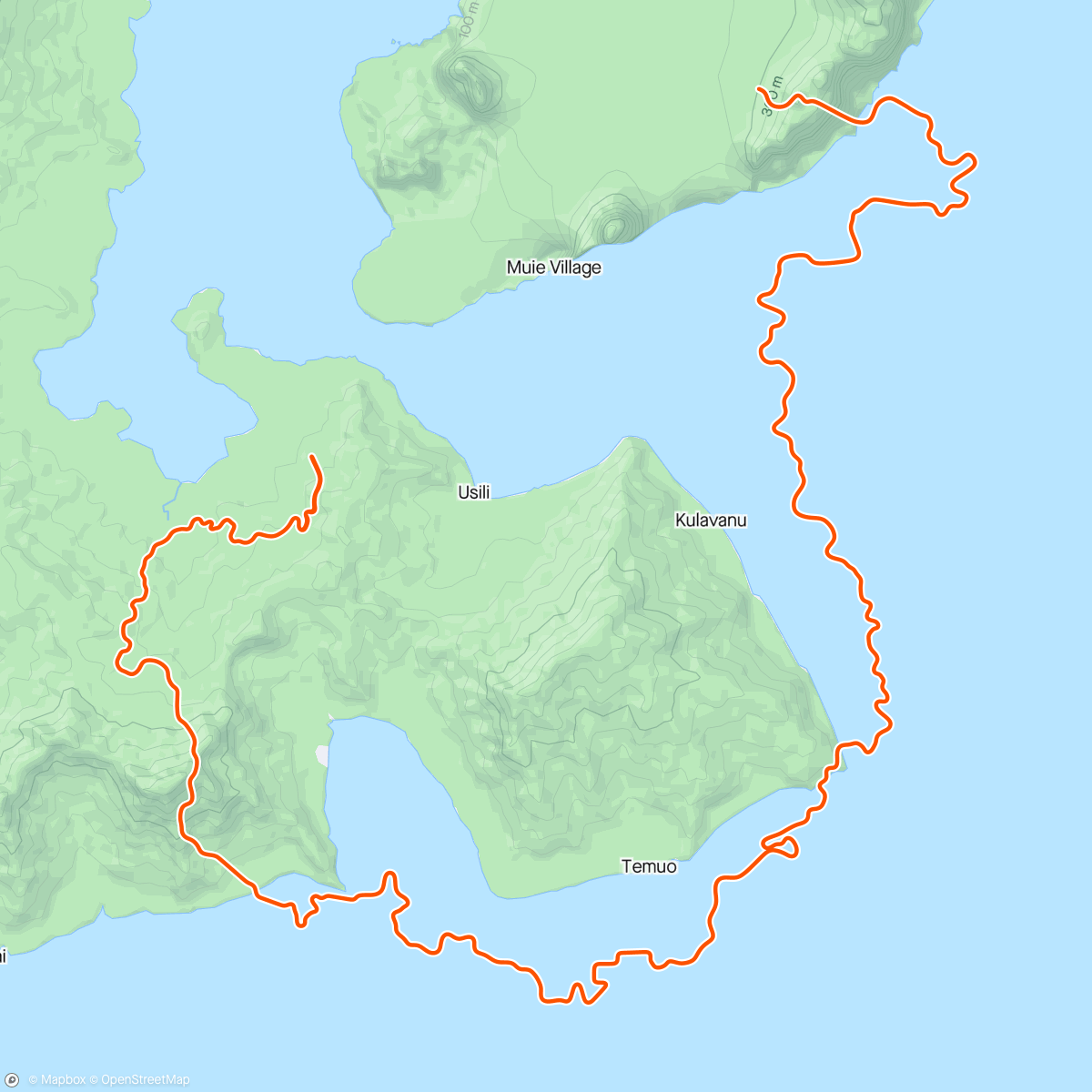 Map of the activity, Zwift - Zone 2 in Watopia