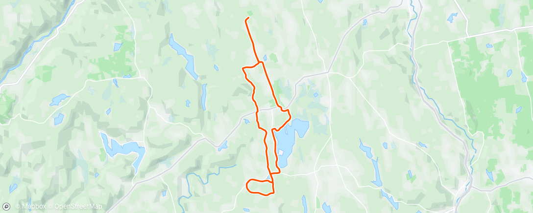 Map of the activity, Morning Ride