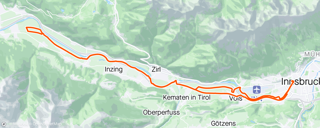 Mappa dell'attività Fahrt am Nachmittag