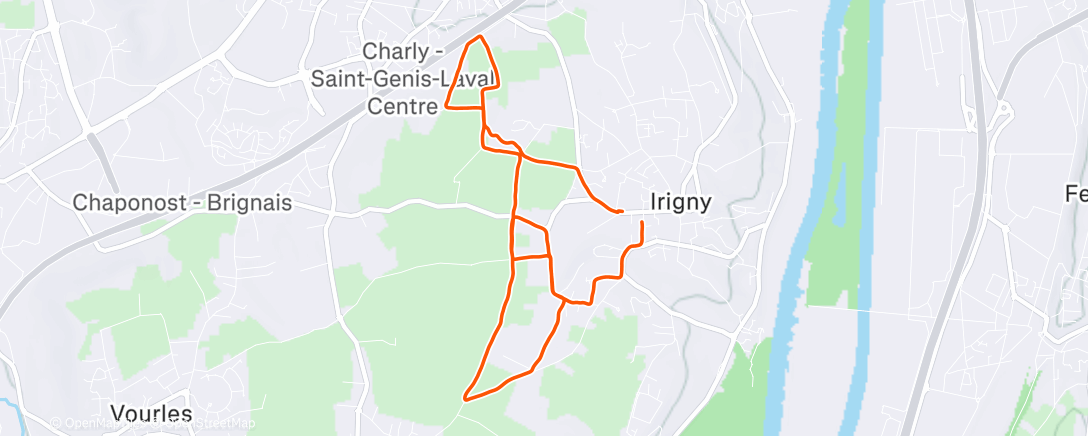 Map of the activity, Reprise post maladie…les poumons encore encrassés