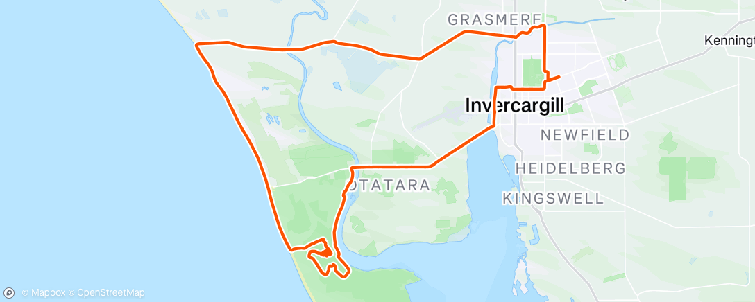 Map of the activity, Morning Ride