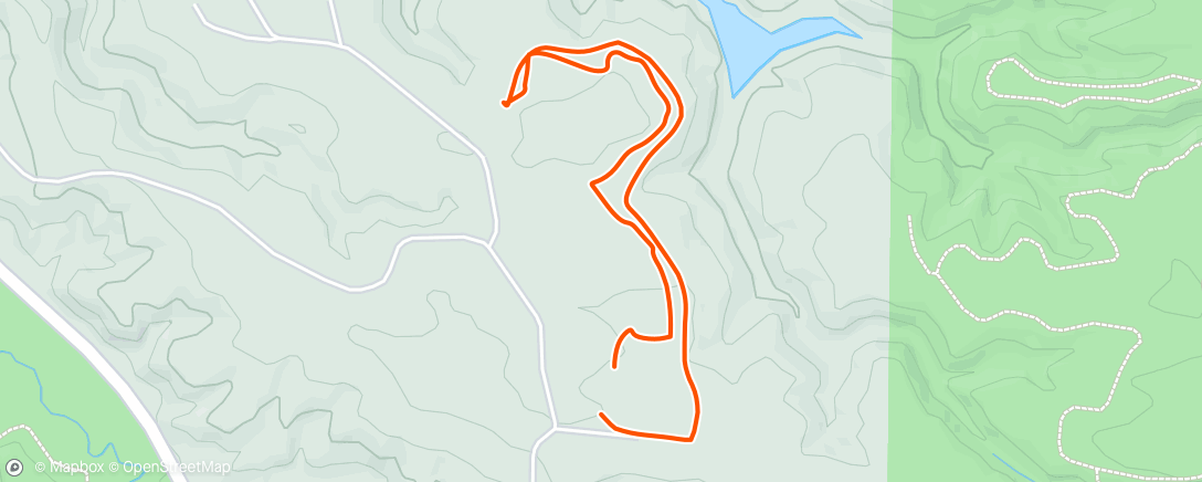 Mapa da atividade, BR day 2 run 3