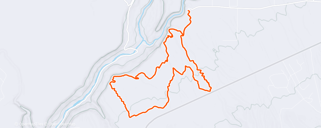 Map of the activity, Beautiful day for a bike ride...