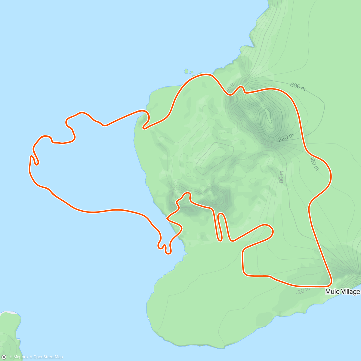 Map of the activity, Zwift - The Long Ride - Spiked Base in Watopia