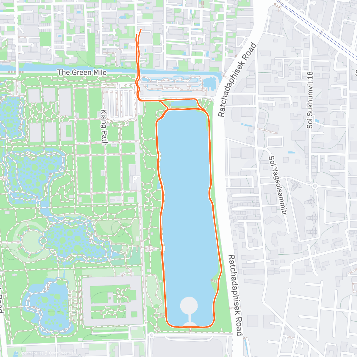 Карта физической активности (Silvestrovští Dapáci ✅)