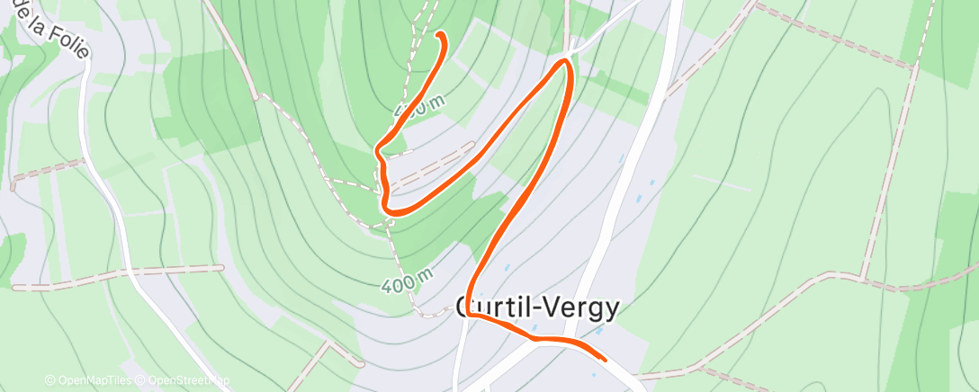 Map of the activity, Randonnée en famille 🥰