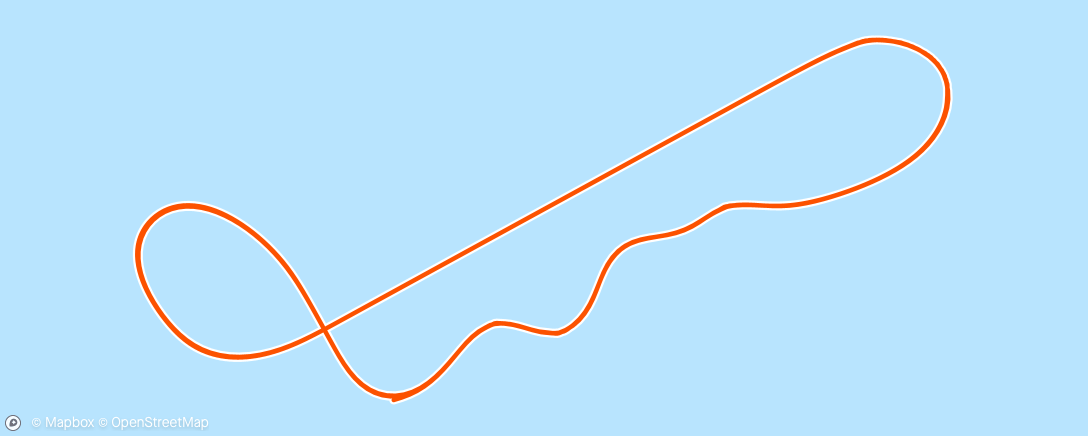 アクティビティ「Zone 2 - 20min」の地図