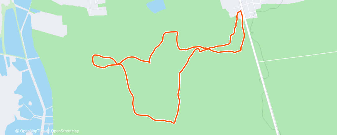 Map of the activity, Mini rodinné soustředění