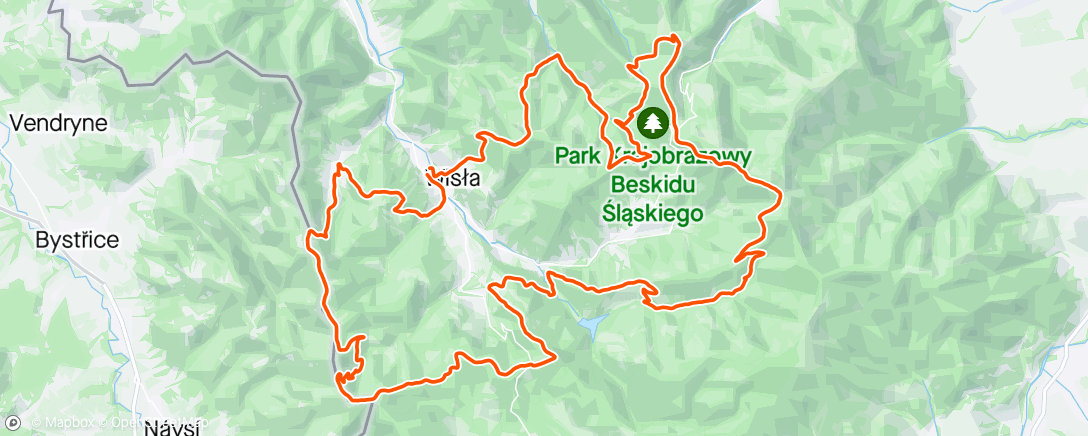 Map of the activity, Mistrzostwa Polski w maratonie - 4 Elita, open
