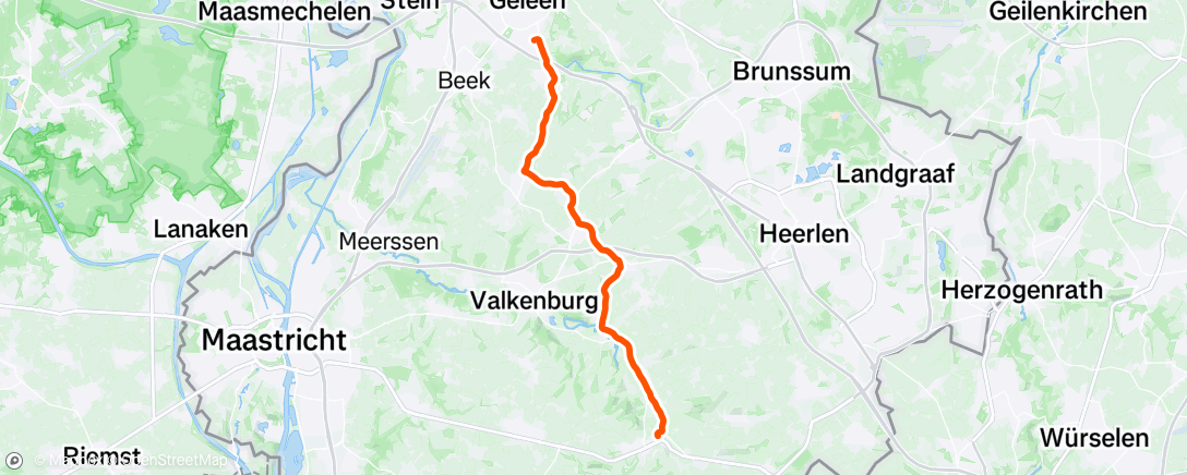 Map of the activity, Ochtendrit