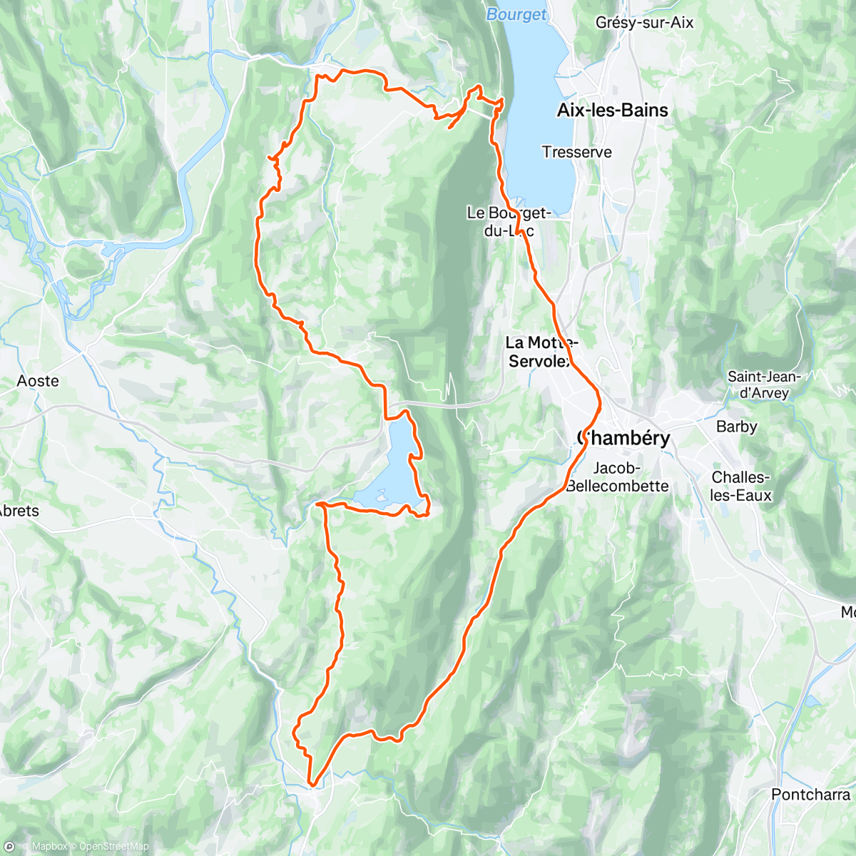 Peta aktivitas, Day 1