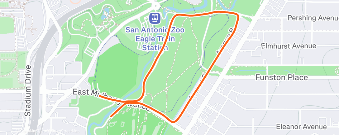 Map of the activity, Still so sore my god