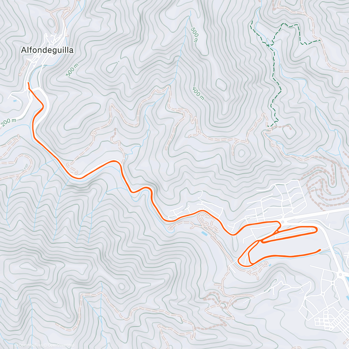 Map of the activity, Progresivo