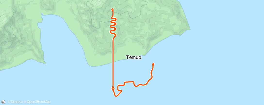 Map of the activity, Zwift - Watopia