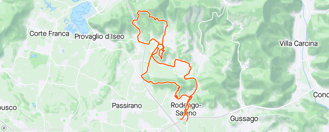 Map of the activity, Delma, Oblivion, Madonna della rosa
