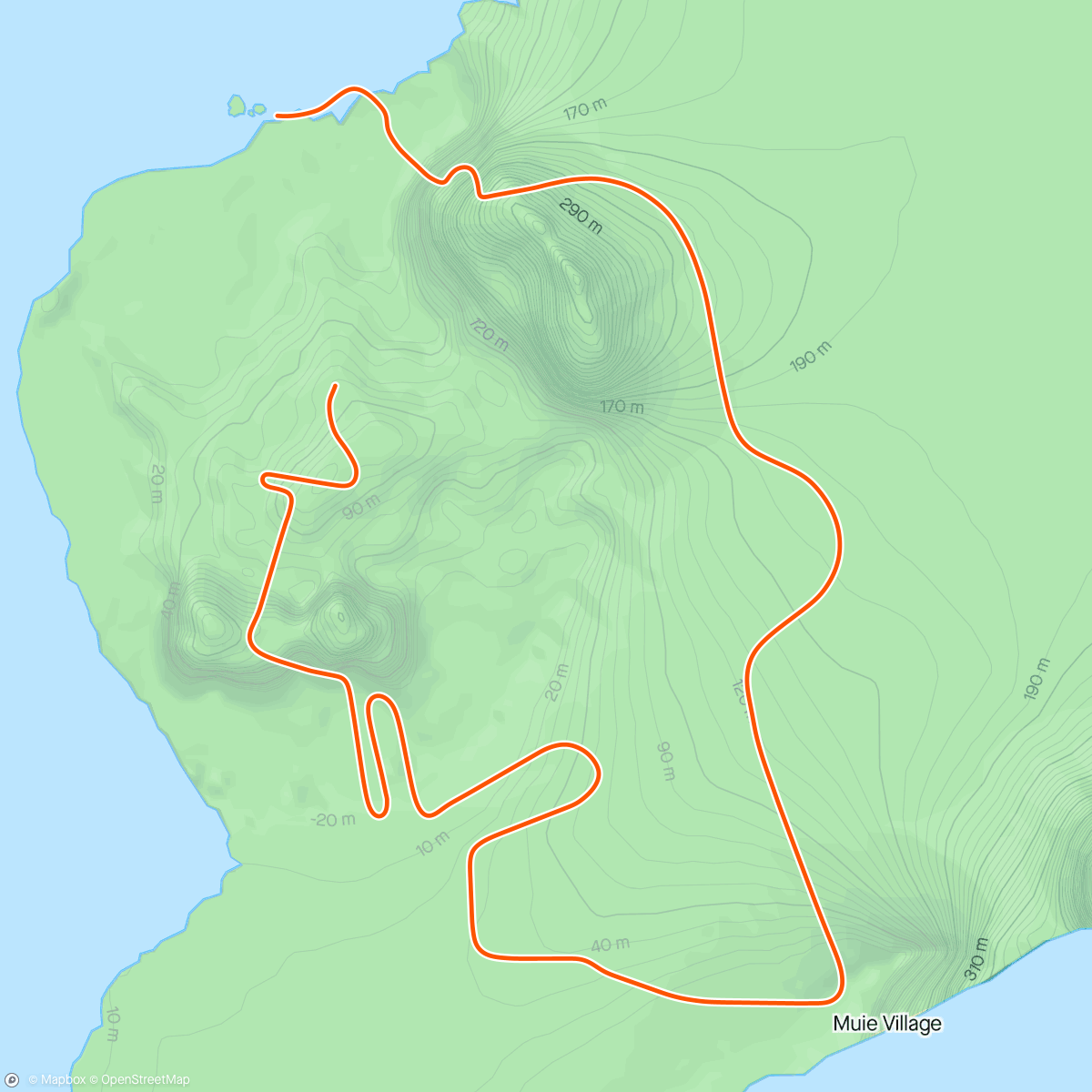 Map of the activity, Zwift - 11.1 Ocean Blvd in Watopia
