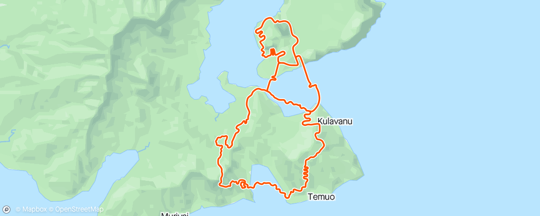 Map of the activity, Zwift - Snowman in Watopia