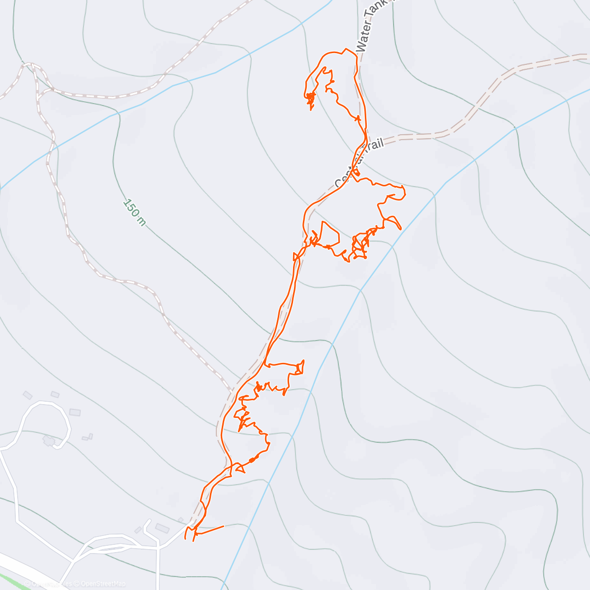 Map of the activity, In search of nature snacks