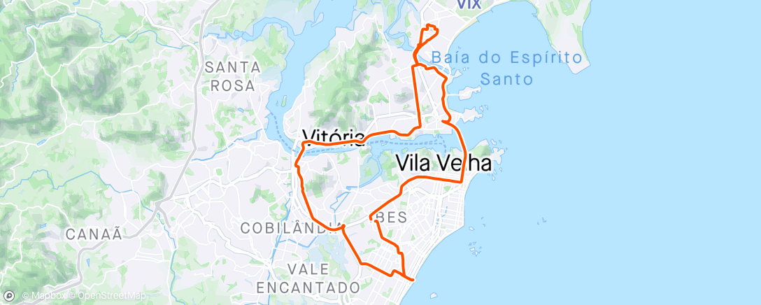 Map of the activity, Pedra da Cebola.