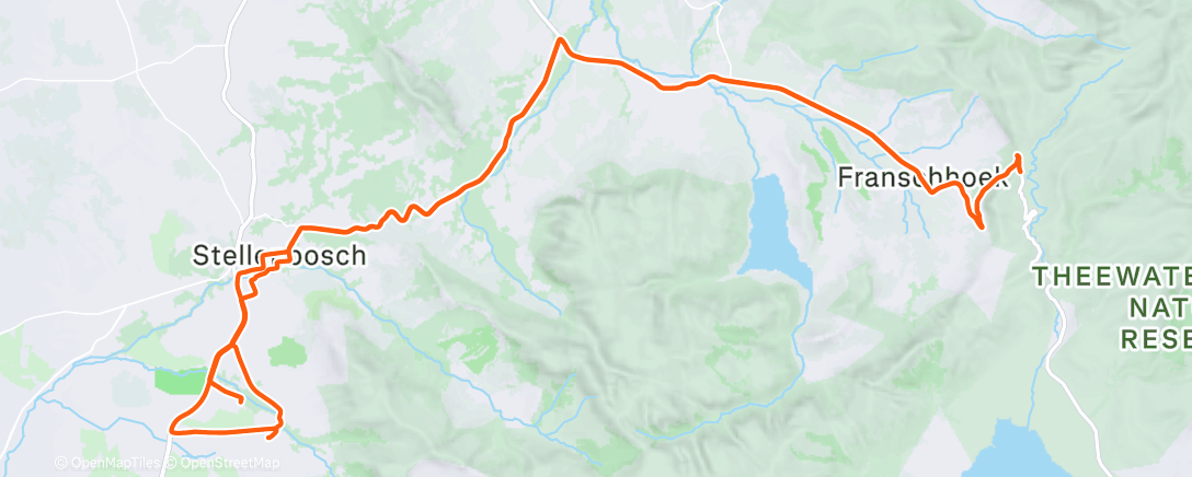 Mapa de la actividad (First day at work in 2026 celebrating Matt’s birthday 🎉)