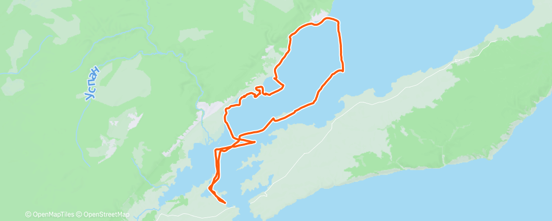 Map of the activity, Lunch Ice Skate