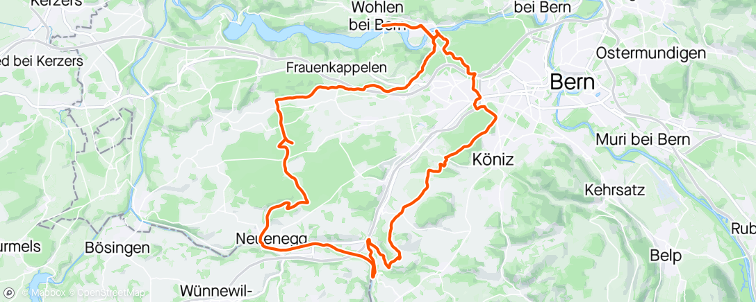 「BikeClubSpiez Ausfahrt. Cool gsi 👍」活動的地圖