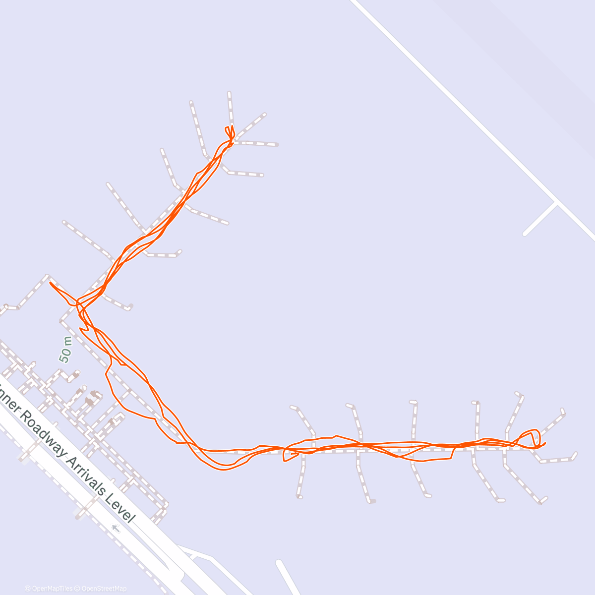 Map of the activity, BDL