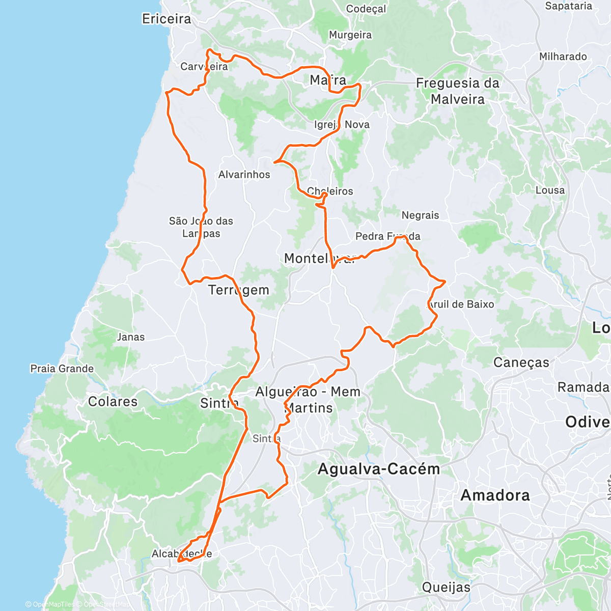 Карта физической активности (Rapha Estive 500 ✅)