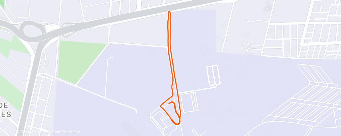 Map of the activity, Intervalado