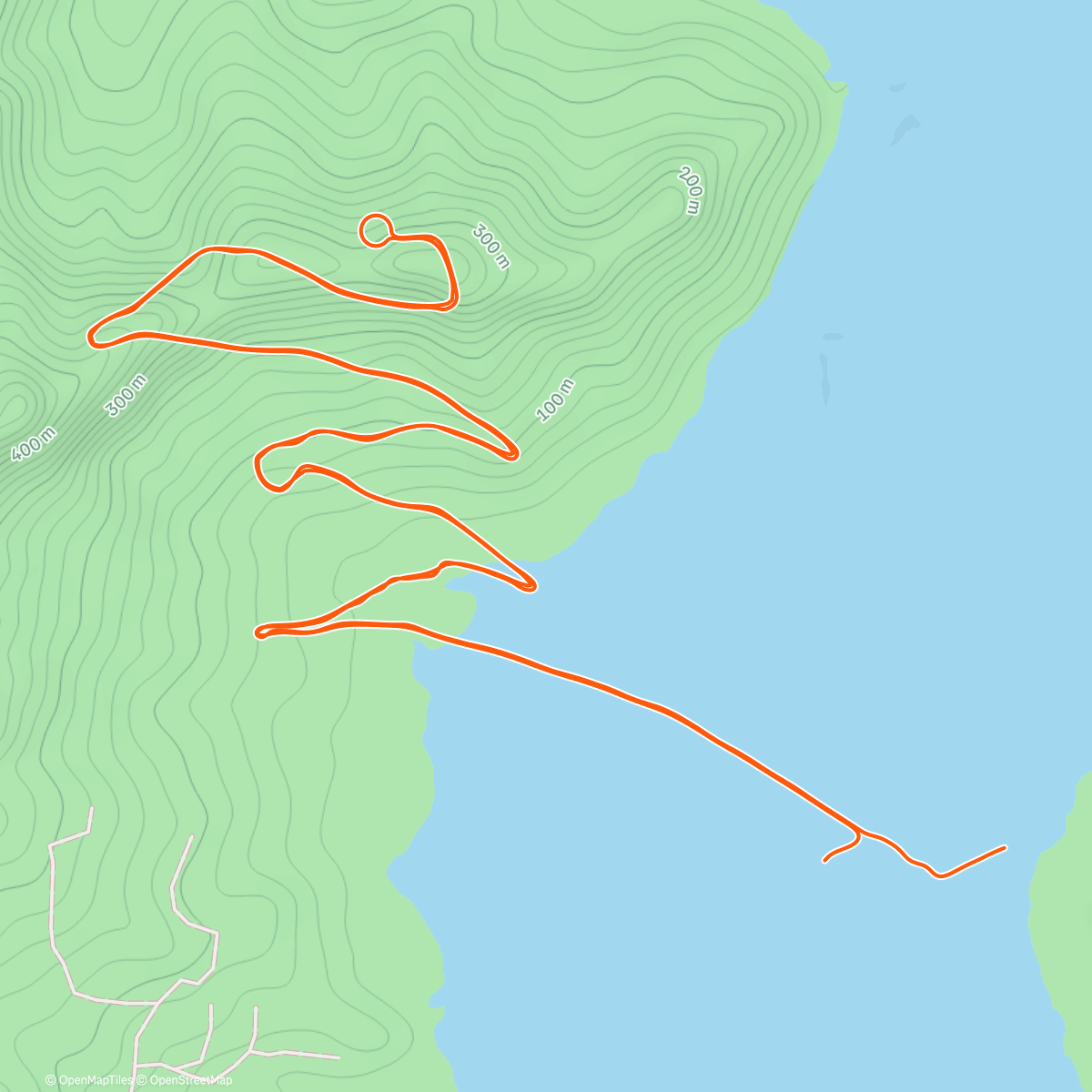 Map of the activity, Zwift - Climb Portal: La Super Planche des Belles Filles at 100% Elevation in Watopia