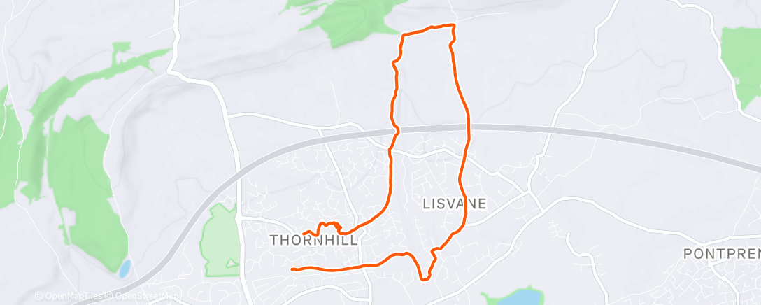 Map of the activity, Damp again, no surprise