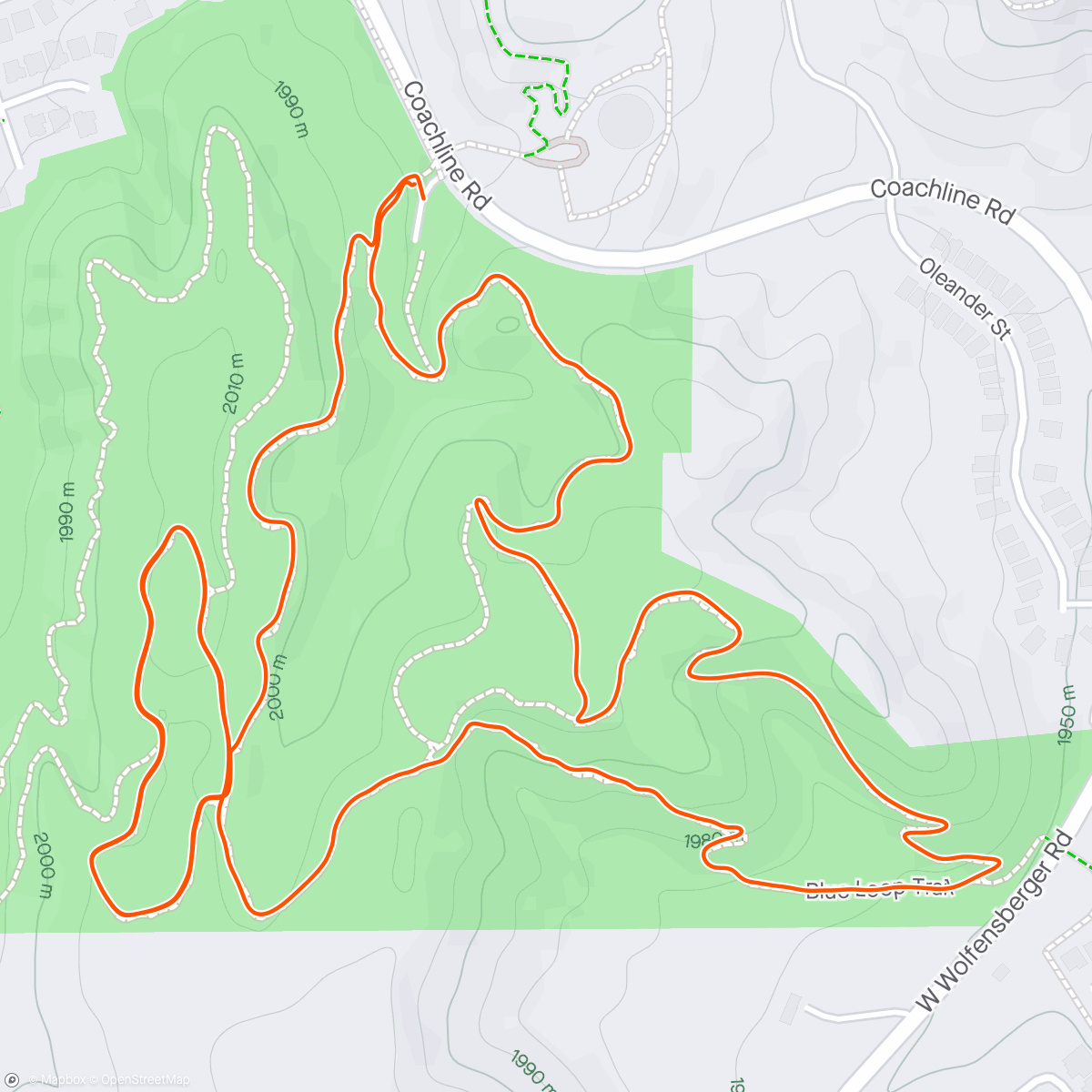 Map of the activity, Back to “the track”