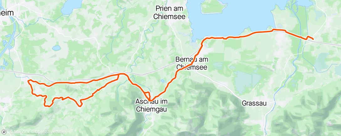 アクティビティ「MTB-Mittagsradfahrt」の地図