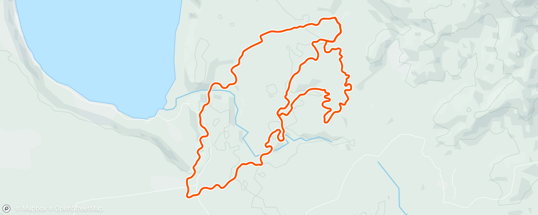 Map of the activity, Zwift - Make A Break For It in Makuri Islands