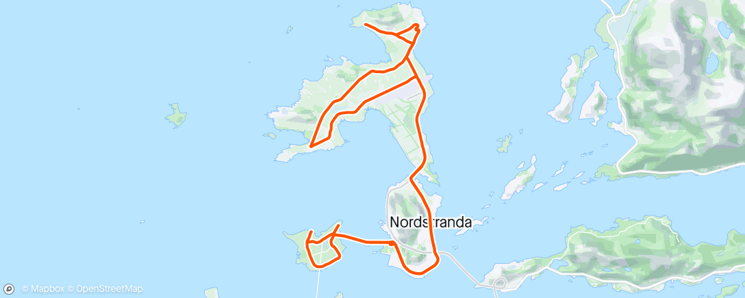 Map of the activity, Øyarunde 🌸
