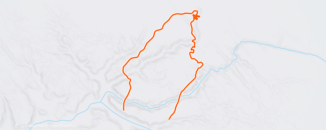 Map of the activity, MyWhoosh - Perus Z1-2