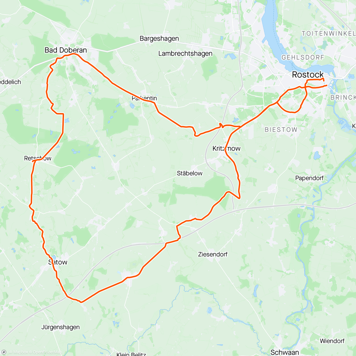 Mapa da atividade, Meck-Pomm = Paris Roubaix des kleinen Mannes - Proof me wrong