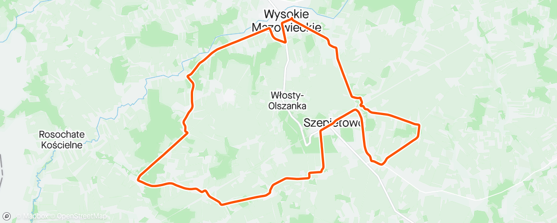 Map of the activity, Rafał bierz się do pracy 😎