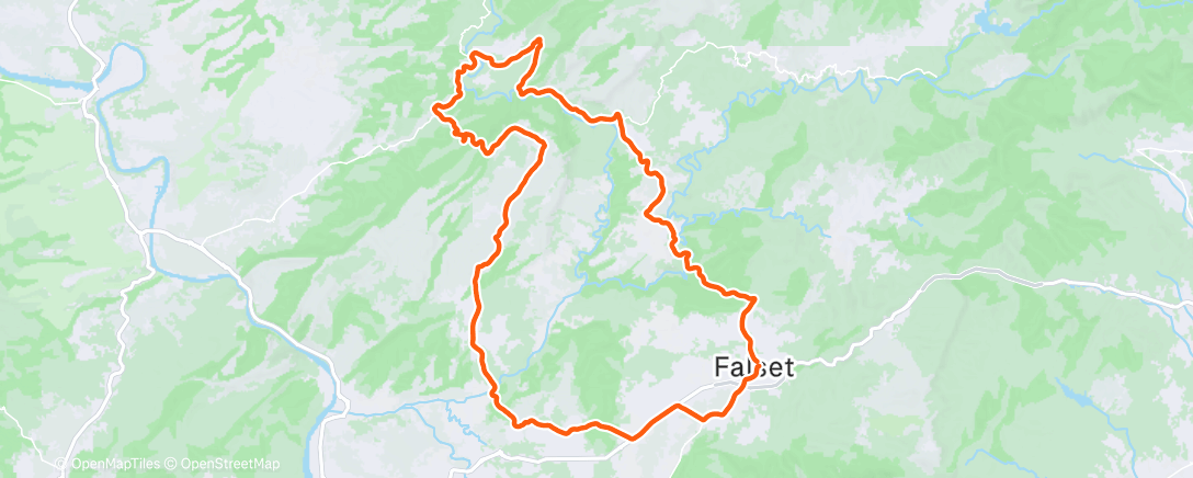 Mappa dell'attività 2026-01-03 Bici Carretera TwoNav