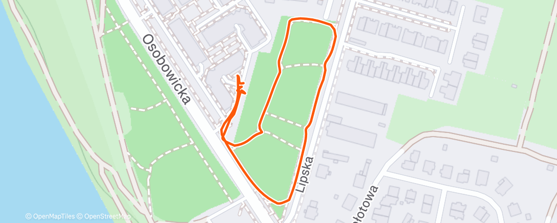 Карта физической активности (Afternoon Walk)