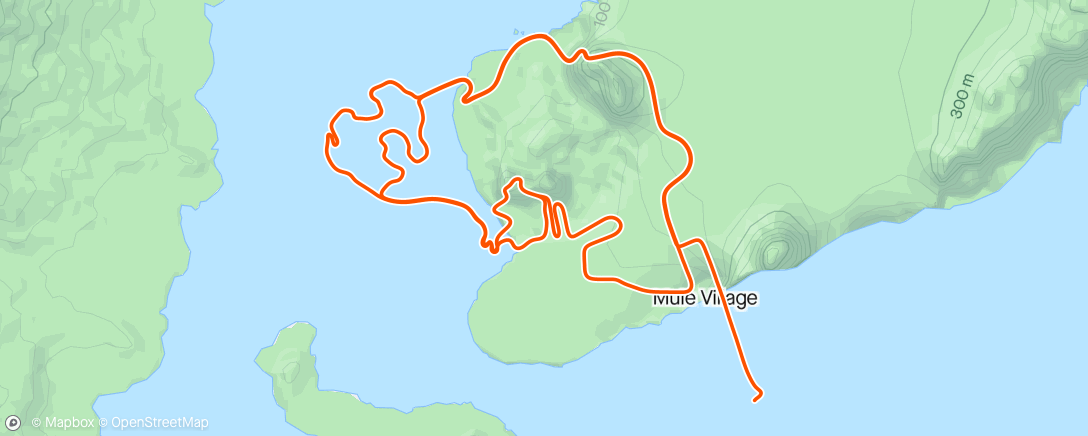 Map of the activity, Zwift - High Intensity/5min in Watopia