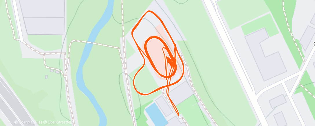 Карта физической активности (Carrera de tarde)