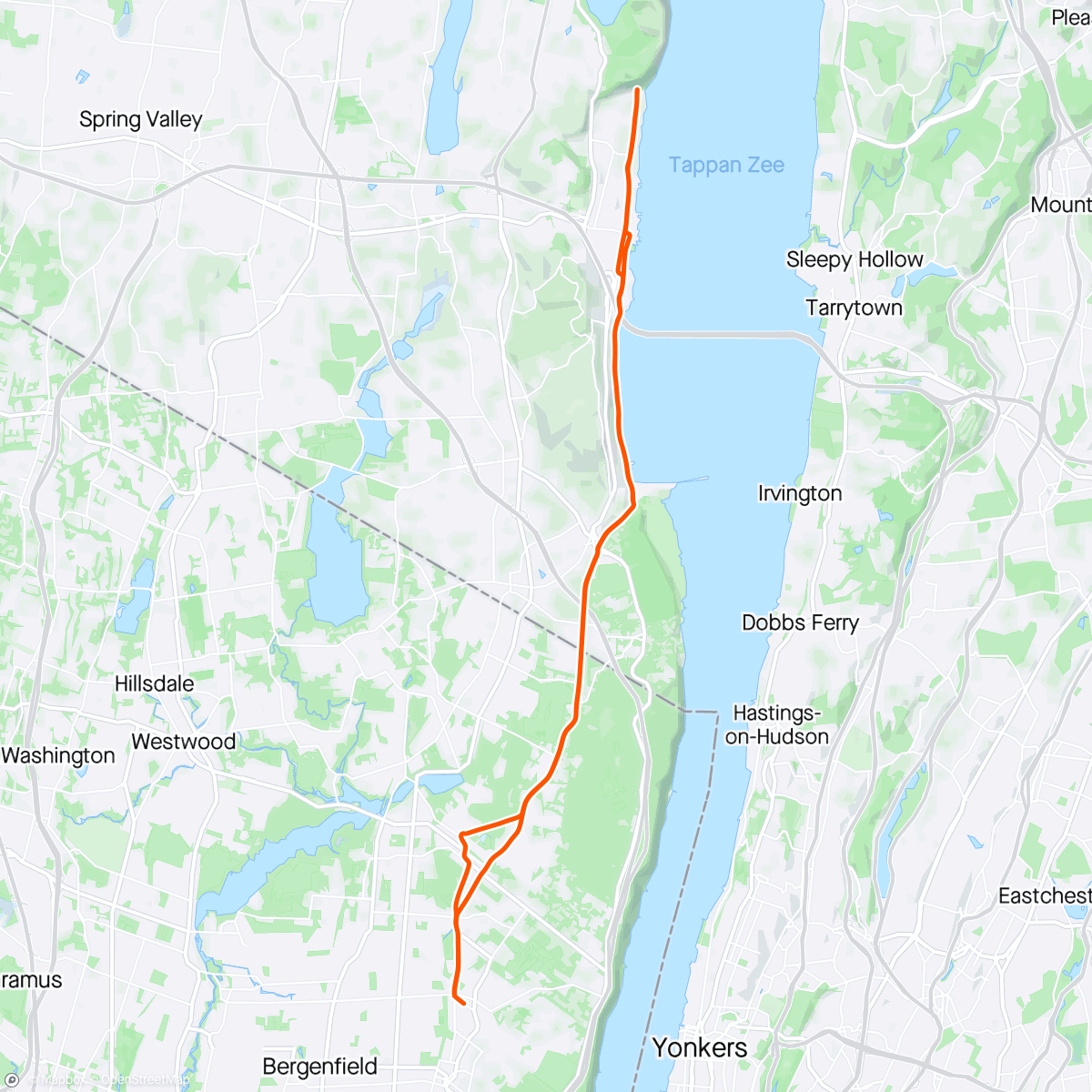 Map of the activity, The Rock