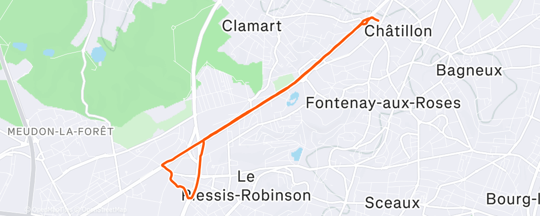 Map of the activity, Récup rapide