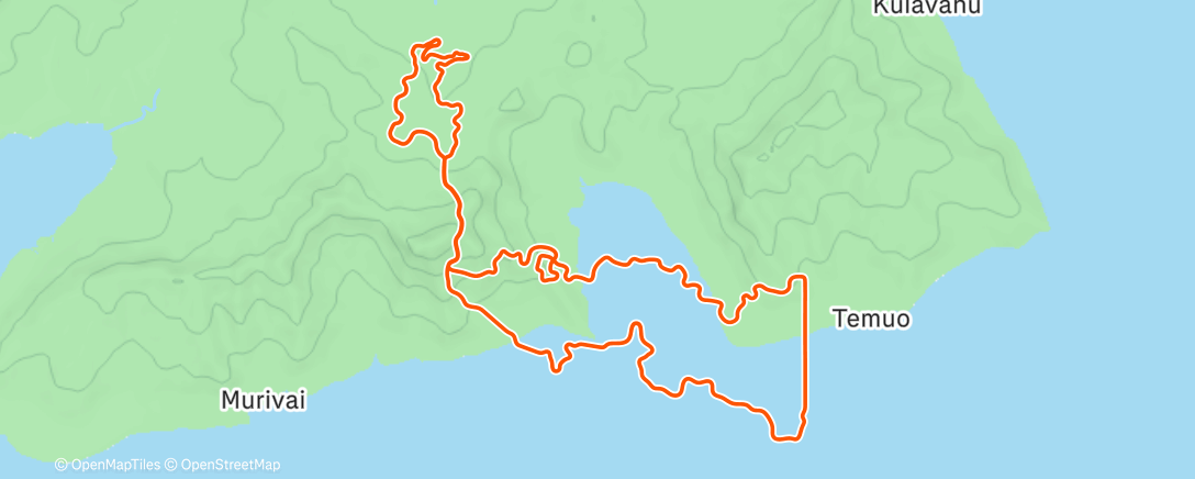 Map of the activity, Zwift - Mayan 8 in Watopia