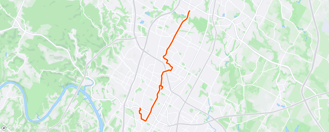 Mapa de la actividad (Morning commute)