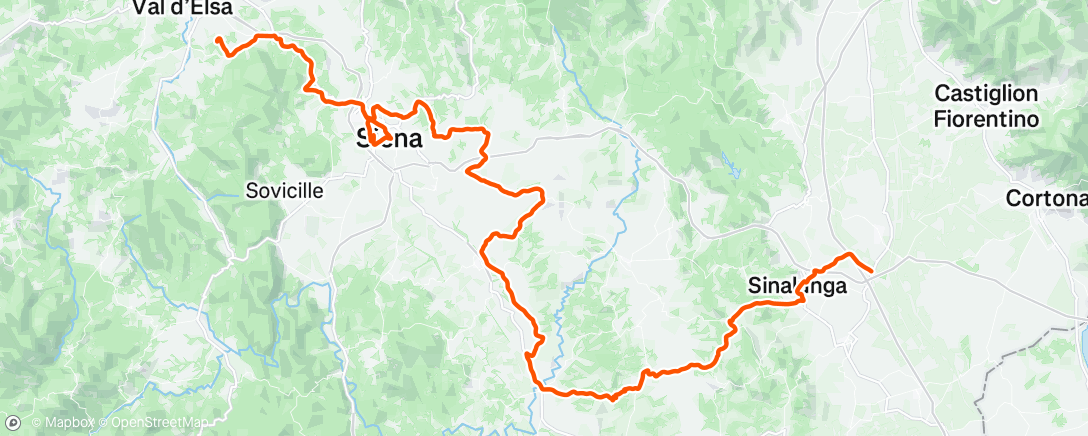 Map of the activity, I did not really need a recon, but I wanted to enjoy the scenery now it was possible 🤩