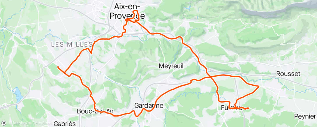 Map of the activity, Vélo taf retour avec Kèv 😍