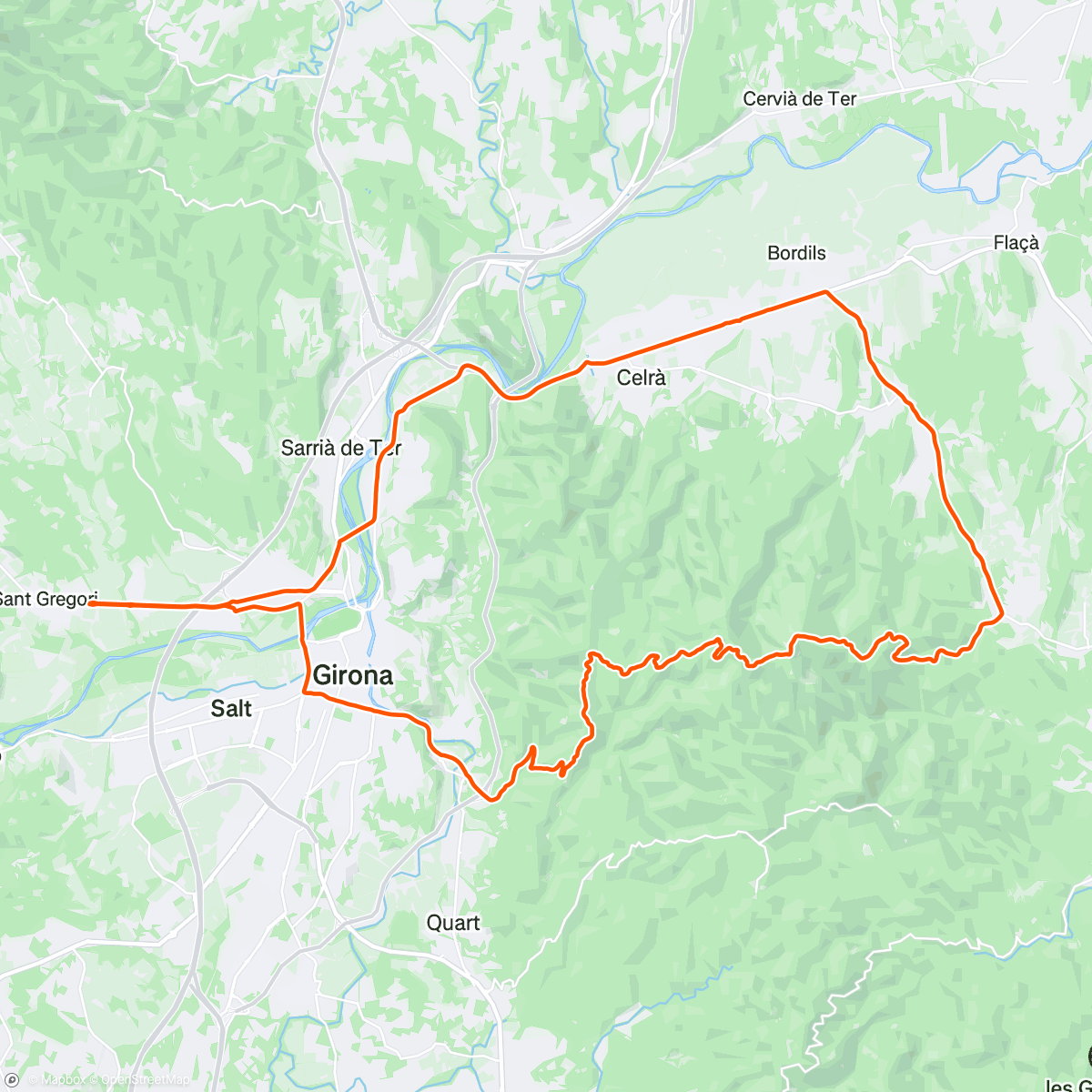 Map of the activity, Angels in the sunset