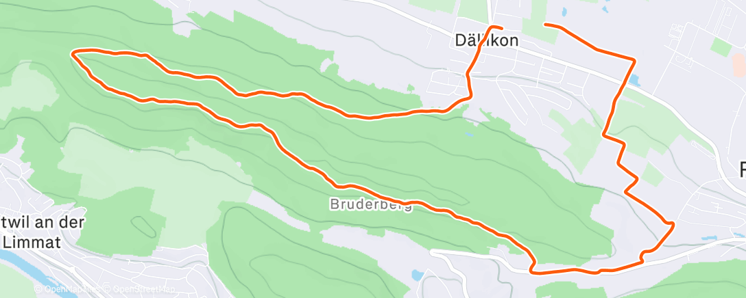Map of the activity, Idylle im Wald geniessen 🌟